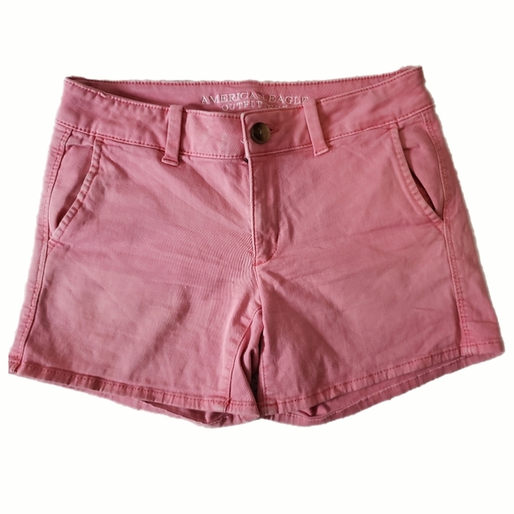 American Eagle Pink Shorts Women's Plus Size 4 - Picture 1 of 2